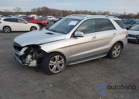 2013 Mercedes-Benz Ml 350 4Matic из США, поврежденный, VIN 4JGDA5HB3DA129377
